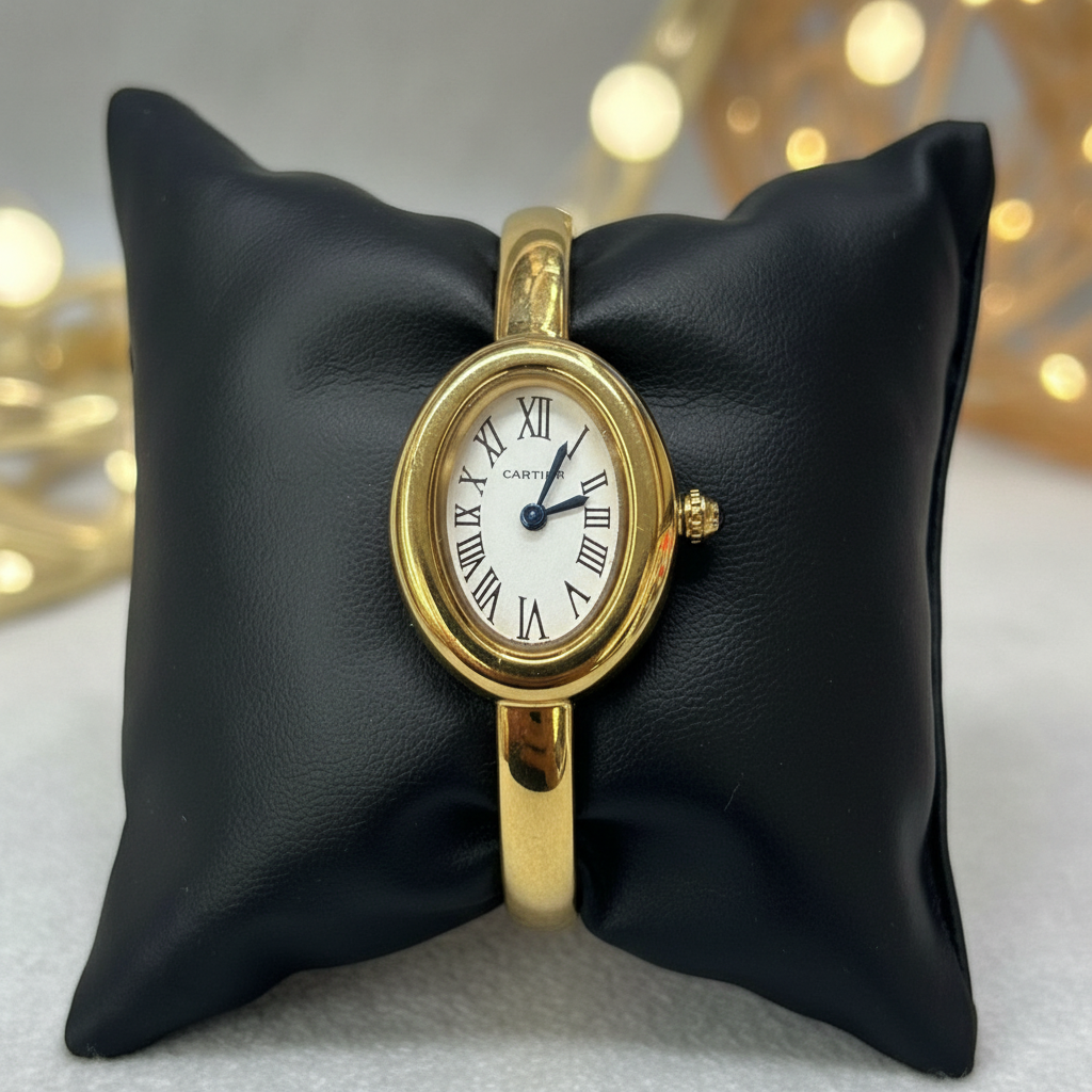 Cartier Oval Chic: Relógio Feminino de Luxo Suíço