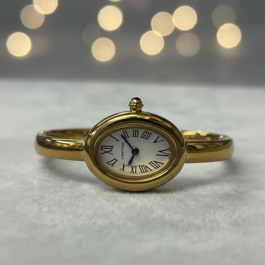 Cartier Oval Chic: Relógio Feminino de Luxo Suíço
