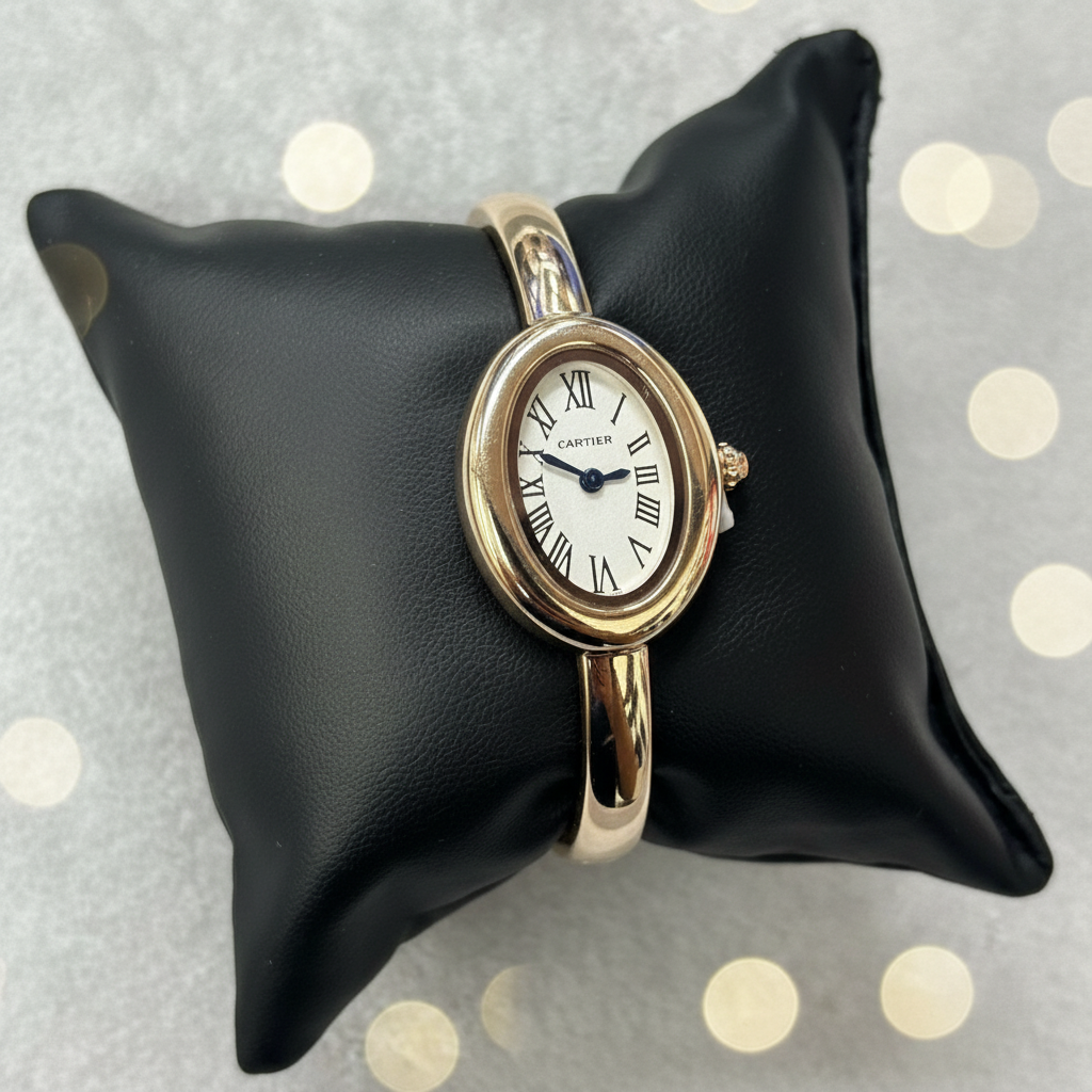 Cartier Oval Chic: Relógio Feminino de Luxo Suíço