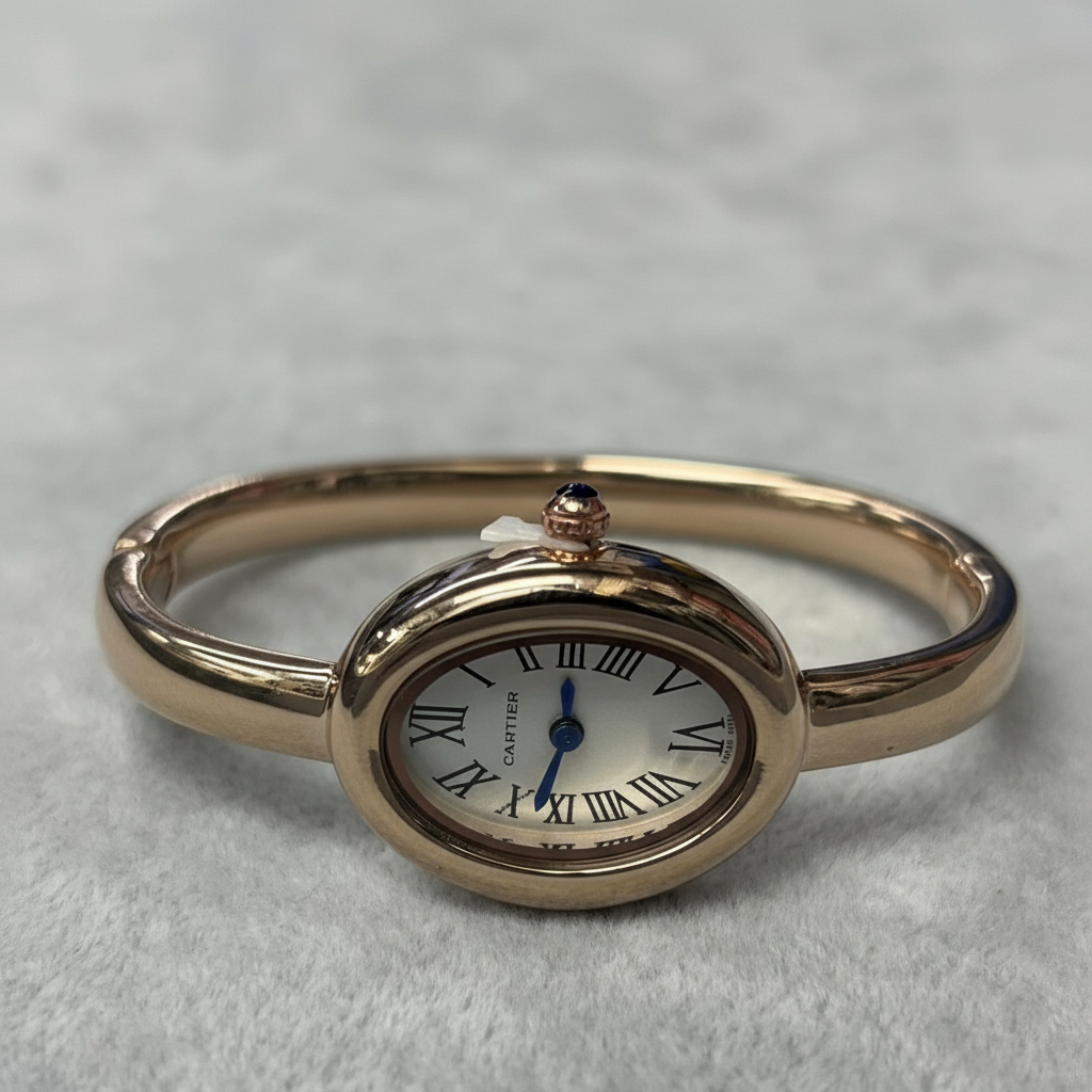 Cartier Oval Chic: Relógio Feminino de Luxo Suíço