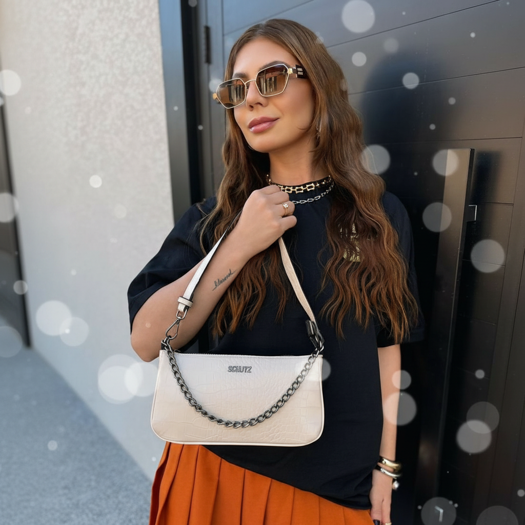 Bolsa Croco Urban SZ – Versatilidade e Estilo em Textura Premium