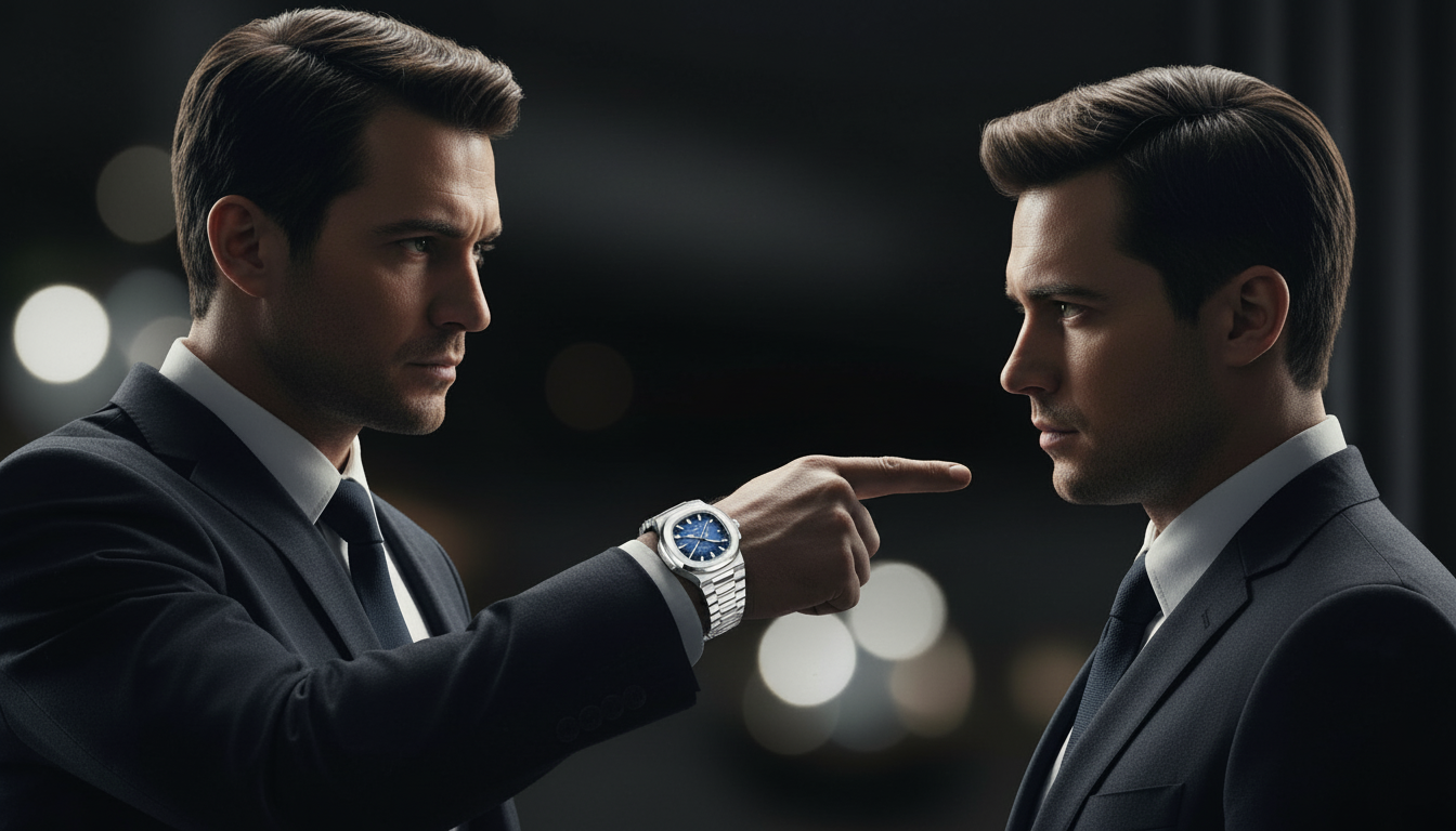 Relógio masculino chronos quartzo com pulseira em aço