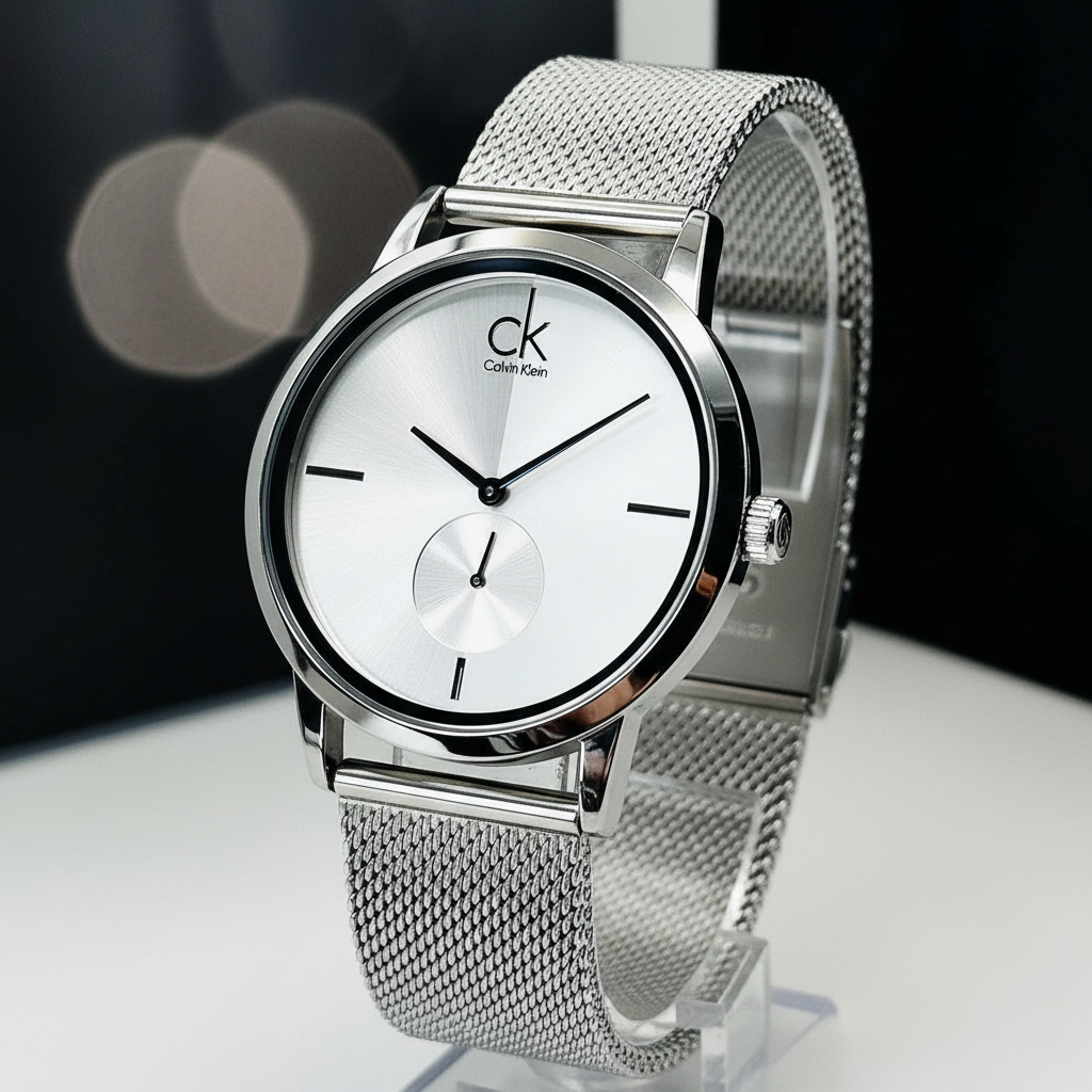 Relógio Calvin Klein Unisex Minimalista – Elegância Atemporal e Resistência Diária