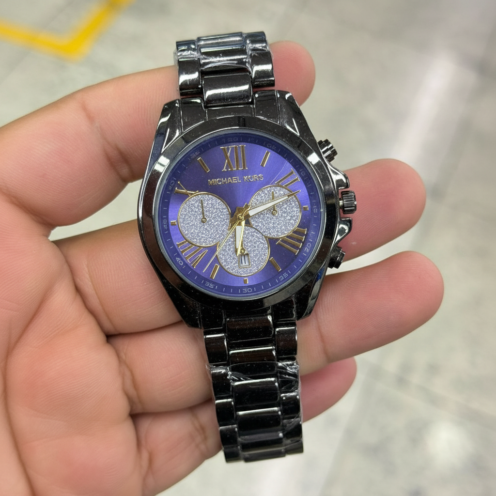 Relógio Michael Kors Chronograph Glamour Feminino