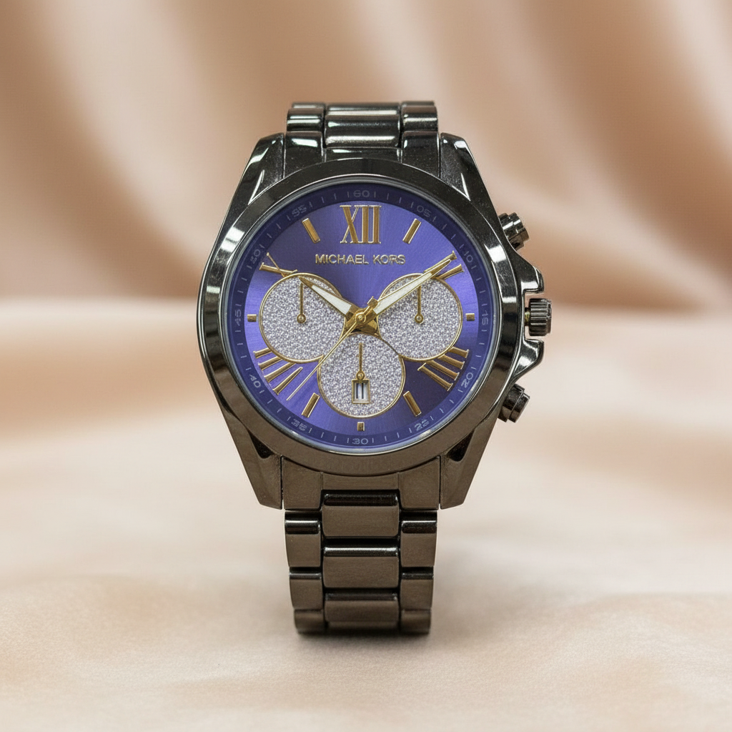 Relógio Michael Kors Chronograph Glamour Feminino