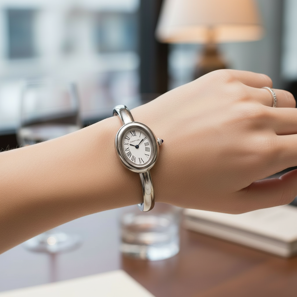 Cartier Oval Chic: Relógio Feminino de Luxo Suíço