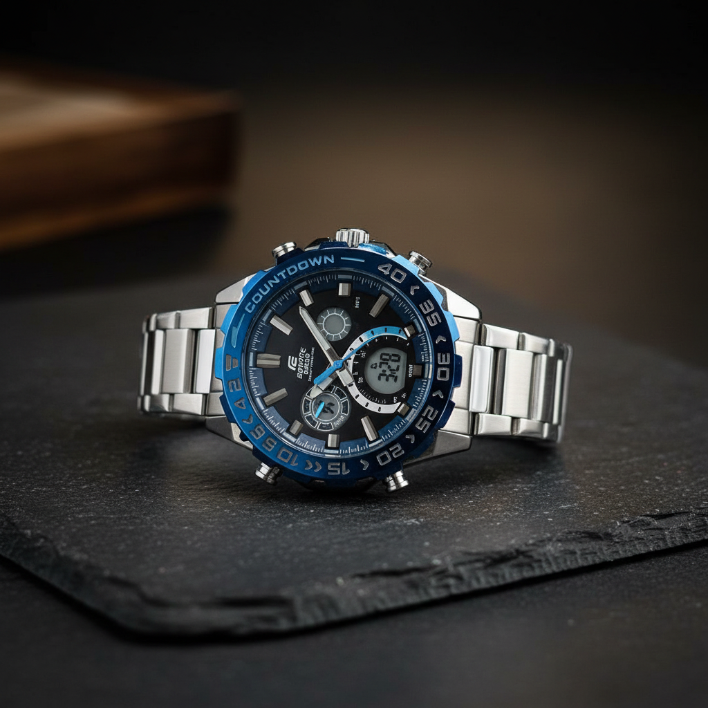 Relógio Masculino Casio Edifice Chrono Sport — Alta Performance e Elegância