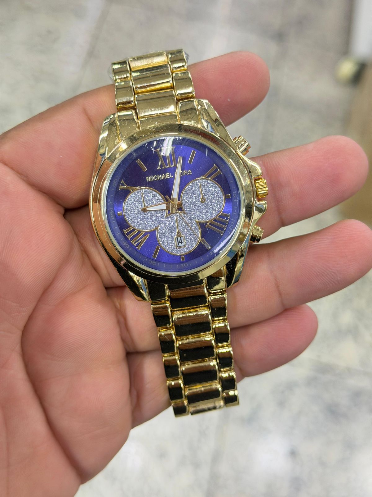Relógio Michael Kors Chronograph Glamour Feminino