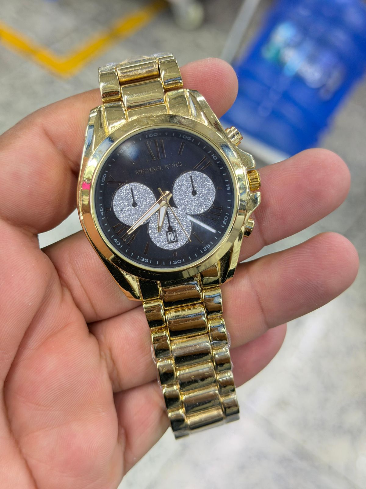 Relógio Michael Kors Chronograph Glamour Feminino