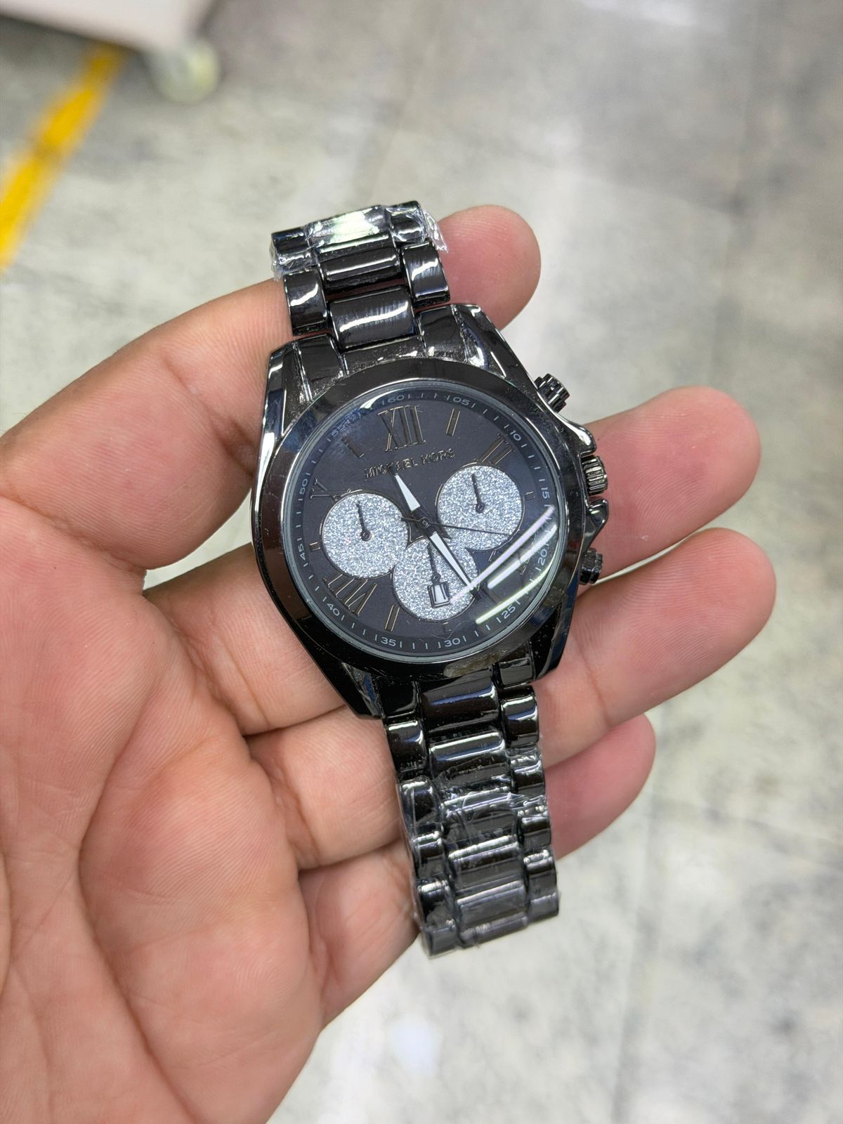 Relógio Michael Kors Chronograph Glamour Feminino