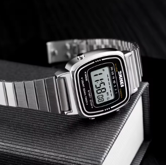 SKMEI Digital Tactical Pro WR30M - Relógio Digital Esportivo à Prova d'Água com Cronômetro