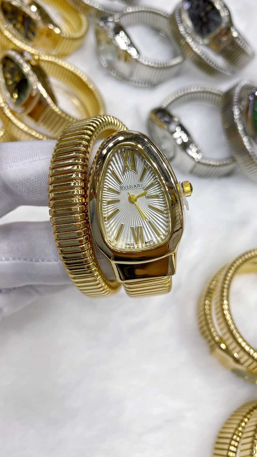 Relógio Bracelete Luxury Snake - Coleção S.P.T.