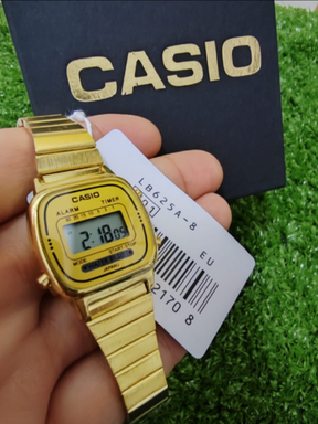 Casio Vintage Digital Retro LB625A-8 | Relógio Clássico à Prova d'Água com Alarme e Cronômetro