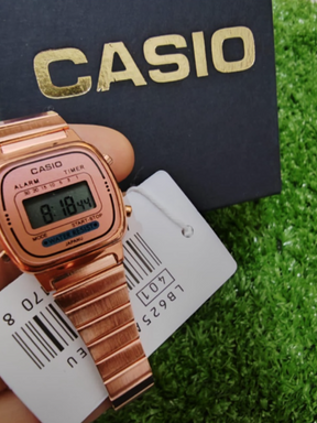 Casio Vintage Digital Retro LB625A-8 | Relógio Clássico à Prova d'Água com Alarme e Cronômetro