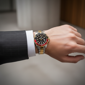 ROLEX SUBMARINER Bimetal | Luxo Suíço Prestige - Edição Modelo Misto Gold & Steel