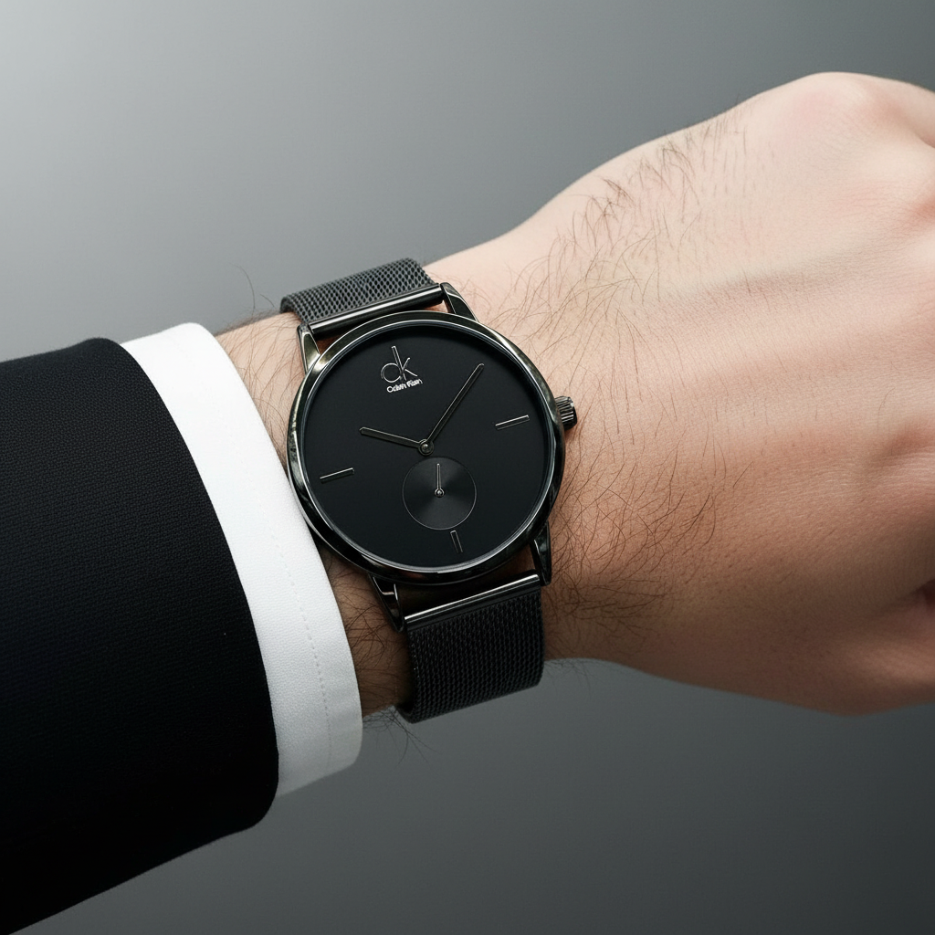 Relógio Calvin Klein Unisex Minimalista – Elegância Atemporal e Resistência Diária