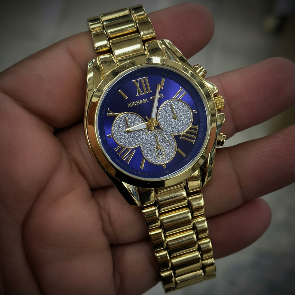 Relógio Michael Kors Chronograph Glamour Feminino