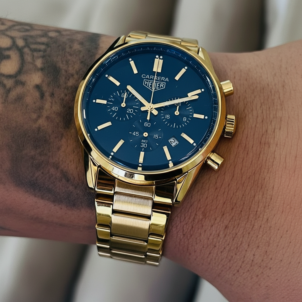 TAG Heuer Carrera Chrono | Relógio de Luxo Suíço Esportivo