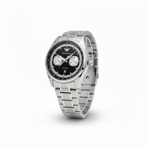 Relógio Masculino Cronógrafo Aço Inox com Calendário – Linha EA