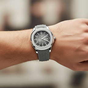 Relógio Masculino Luxo Esportivo com Pulseira de Silicone (Linha PP)