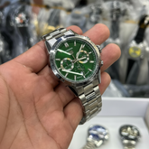 Relógio Cronógrafo Premium – Aço Inoxidável com Taquímetro