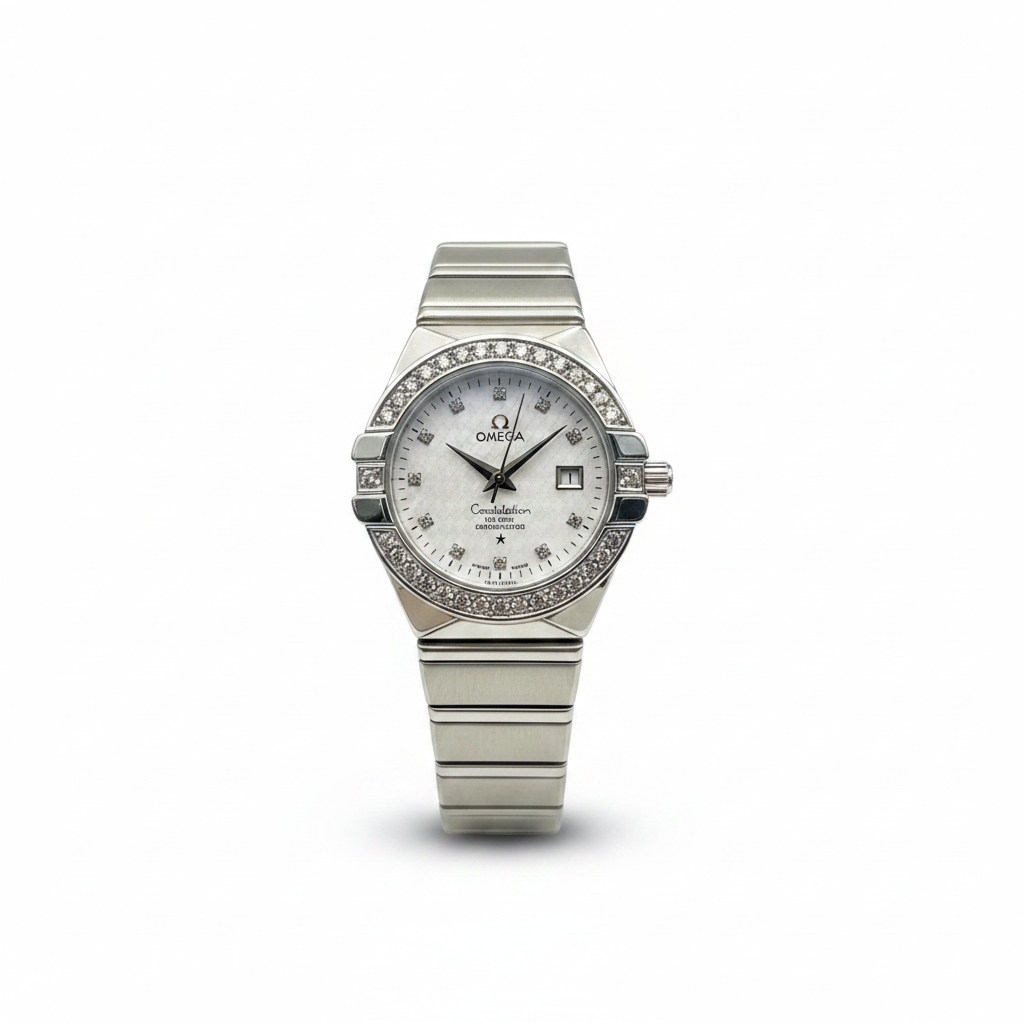 Chronos Elite S-Series: Relógio de Luxo com Bezel de Cristais e Design Integrado