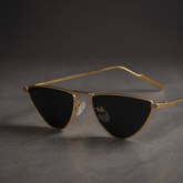 Óculos de Sol Triângulo Metálico