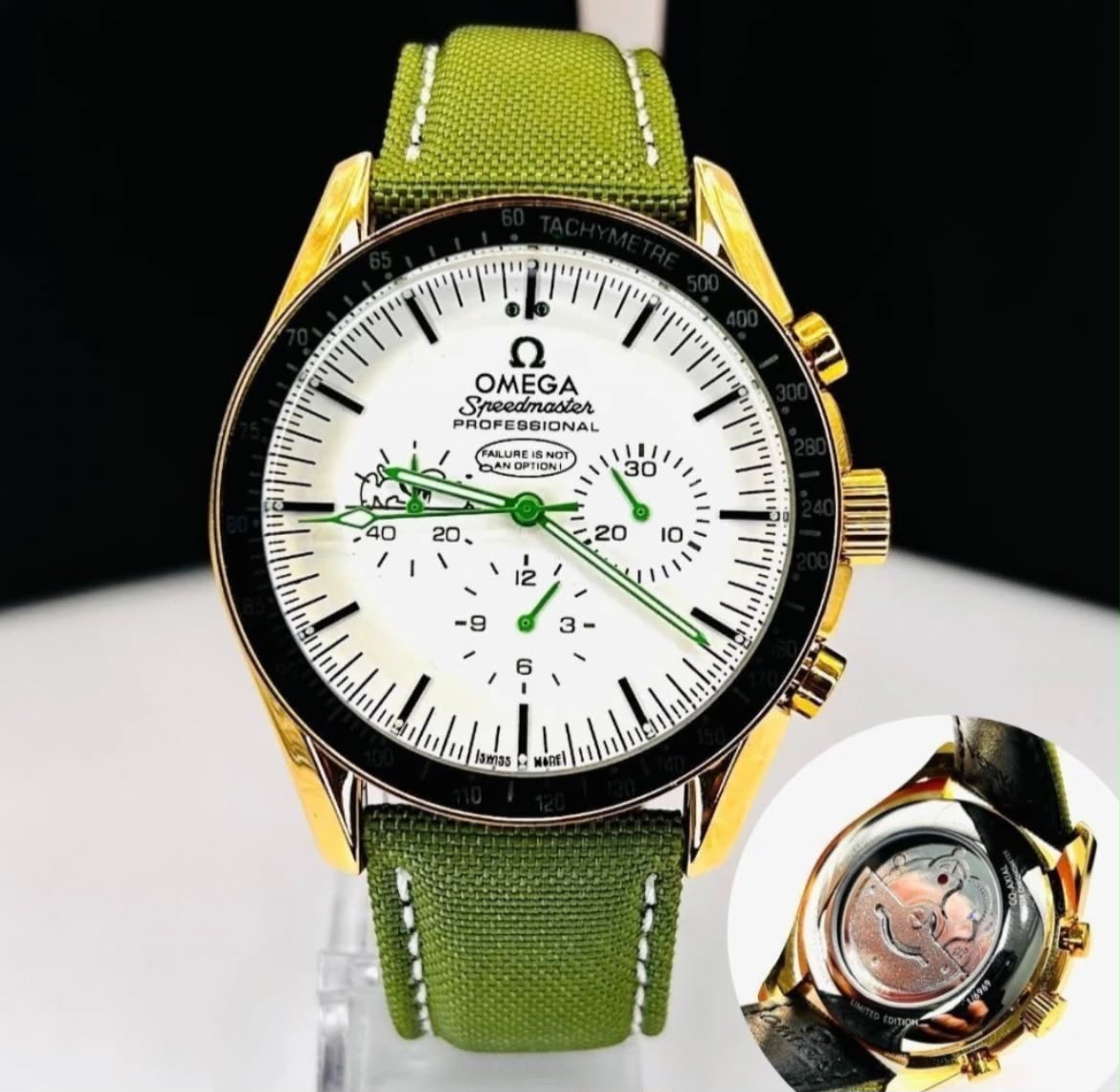 Relógio OMG Snoopy – Edição Especial Speedmaster