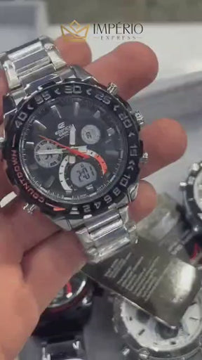 Relógio Masculino Casio Edifice Chrono Sport — Alta Performance e Elegância